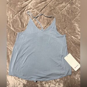 lululemon athletica Light Blue Tank Top